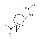 3-Acetylamino-adamantane-1-carboxylic acid - Chemical structure and product image