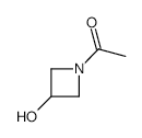 1-Acetyl-3-hydroxyazetidine - Chemical structure and product image