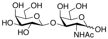 2-Acetamido-2-deoxy-3-O-(β-D-galactopyranosyl)-D-galactose - Chemical structure and product image