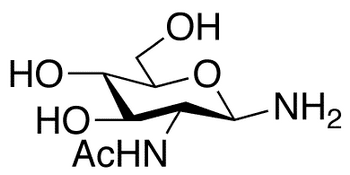 2-Acetamido-2-deoxy-β-D-glucosylamine - Chemical structure and product image
