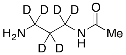 N-Acetyl-1,3-propanediamine-d6 - Chemical structure and product image