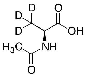 N-Acetyl-L-alanine-3 3 3-d3 - Chemical structure and product image