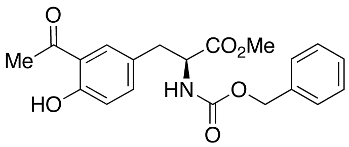 3-Acetyl-N-benzyloxycarbonyl-L-tyrosine Methyl Ester - Chemical structure and product image