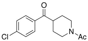 N-Acetyl-4-(4-chlorobenzoyl)piperidine - Chemical structure and product image