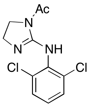 Acetylclonidine - Chemical structure and product image