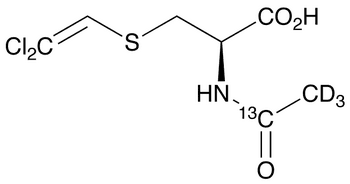 N-Acetyl-S-(2,2-dichloroethenyl)-L-cysteine-13C,d3 - Chemical structure and product image