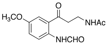 N-γ-Acetyl-N-2-formyl-5-methoxykynurenamine - Chemical structure and product image