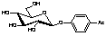 4-Acetylphenyl beta Glucopyranoside - Chemical structure and product image