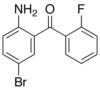 2-Amino-2’-fluoro-5-bromobenzophenone - Chemical structure and product image