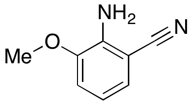 2-Amino-3-methoxybenzonitrile - Chemical structure and product image