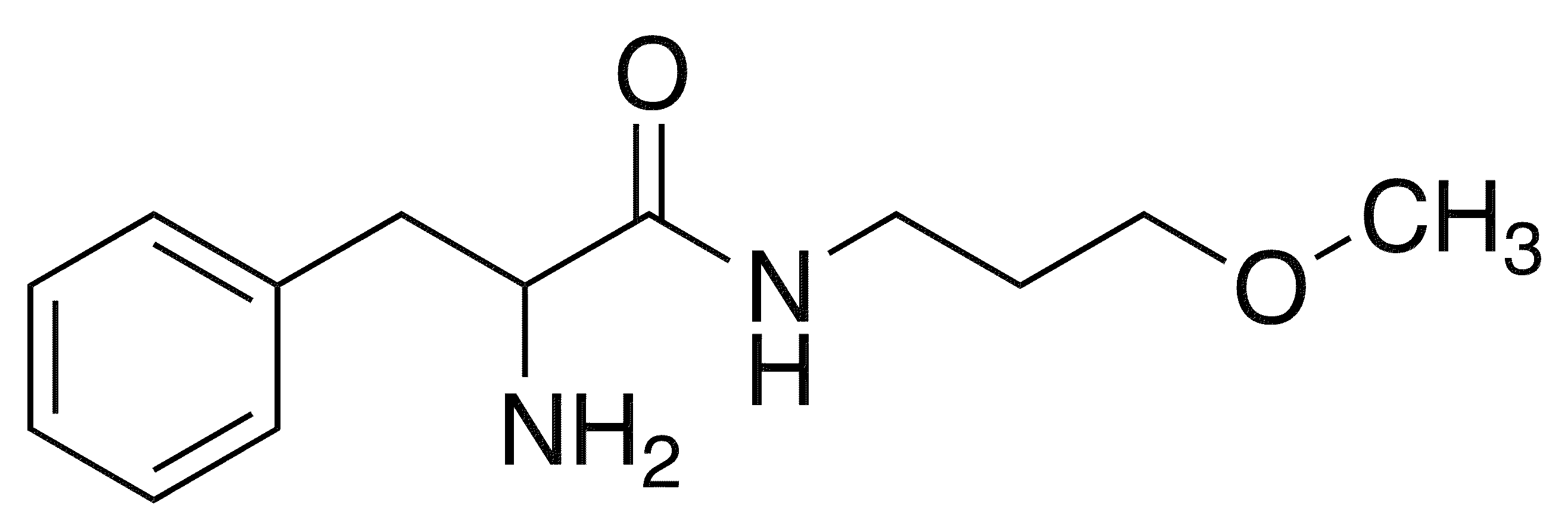 2-Amino-N-(3-methoxypropyl)-3-phenyl-DL-propanamide - Chemical structure and product image