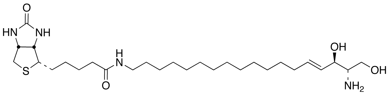 erythro-ω-Amino Sphingosine Biotinamide - Chemical structure and product image