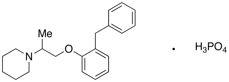 Benproperine Phosphate - Chemical structure and product image