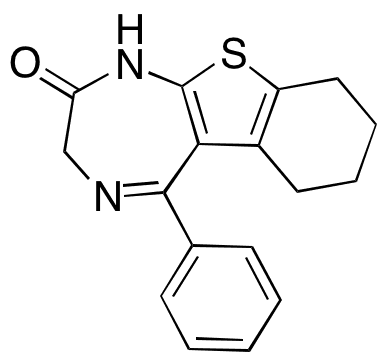 Bentazepam - Chemical structure and product image