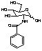 2-Benzamido-2-deoxy-D-glucopyranose (α/β mixture) - Chemical structure and product image