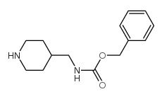 Benzyl (piperidin-4-yl)methylcarbamate - Chemical structure and product image