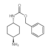 trans-4-(Benzyloxycarbonylamino)cyclohexylamine - Chemical structure and product image