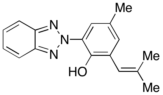 2-(2H-Benzotriazol-2-yl)-6-(isobuten-1-yl)-p-cresol - Chemical structure and product image
