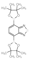 2 1 3-Benzothiadiazole-4 7-diboronic acid pinacol ester - Chemical structure and product image