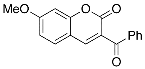 3-Benzoyl-7-methoxy Coumarin - Chemical structure and product image
