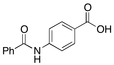 p-(Benzoylamino)benzoic Acid - Chemical structure and product image