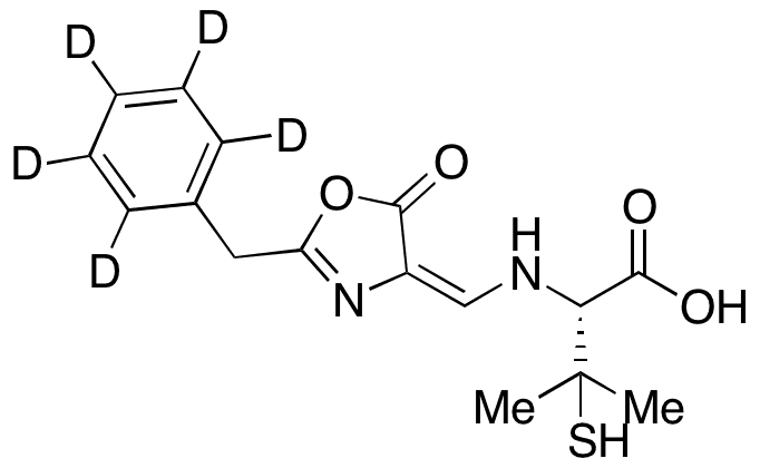 DL-Benzylpenicillenic Acid-d5 - Chemical structure and product image