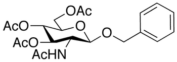 Benzyl 2-Acetamido-2-deoxy-3 4 6-tri-O-acetyl-beta-D-glucopyranoside - Chemical structure and product image