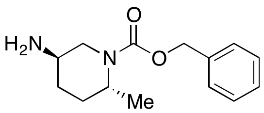 (2R 5R)-Benzyl 5-amino-2-methylpiperidine-1-carboxylate - Chemical structure and product image