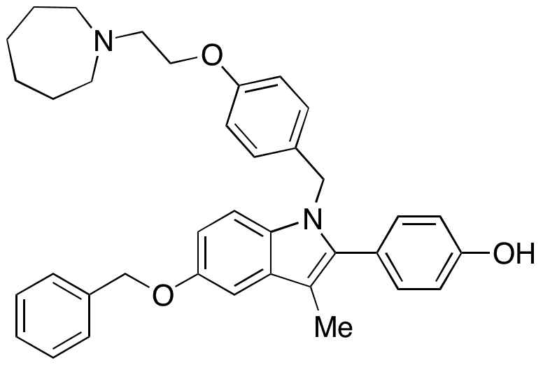 5-O-Benzylbazedoxifene - Chemical structure and product image