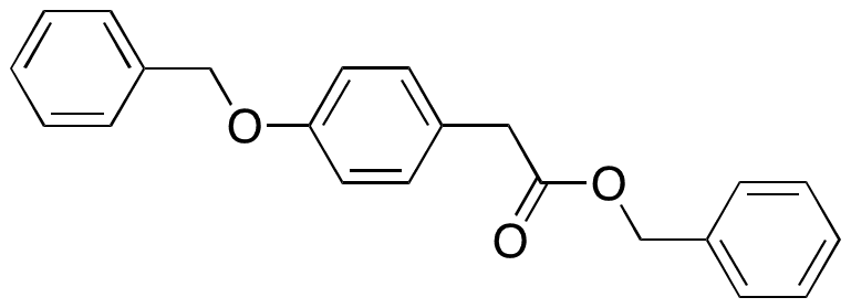 Benzyl 2-(4-(Benzyloxy)phenyl)acetate - Chemical structure and product image