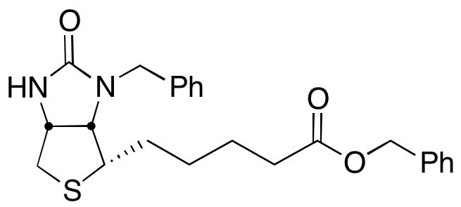 3N-Benzyl Biotin Benzyl Ester - Chemical structure and product image