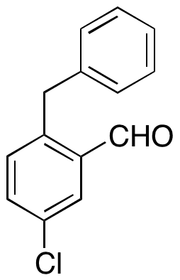 2-Benzyl-5-chlorobenzaldehyde - Chemical structure and product image