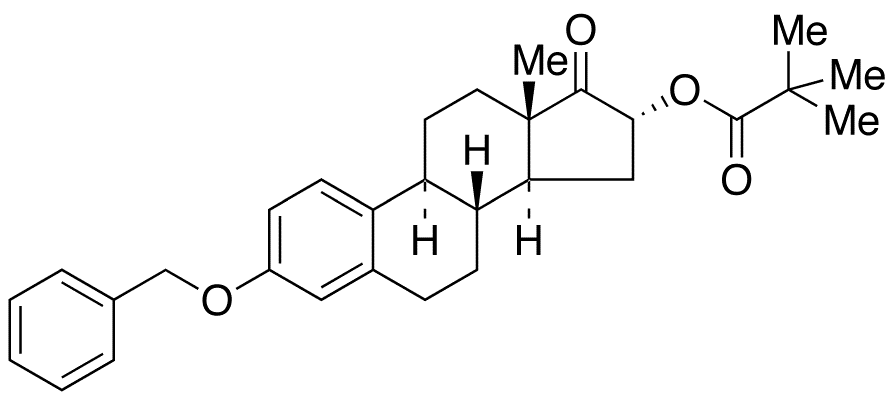 3-O-Benzyl-16-O-tert-butoxycarbonyl 16α-Hydroxy Estrone - Chemical structure and product image