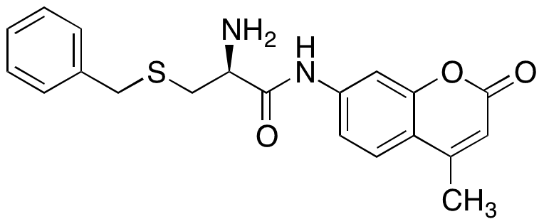 S-Benzyl-L-cysteine 7-Amido-4-methylcoumarin - Chemical structure and product image