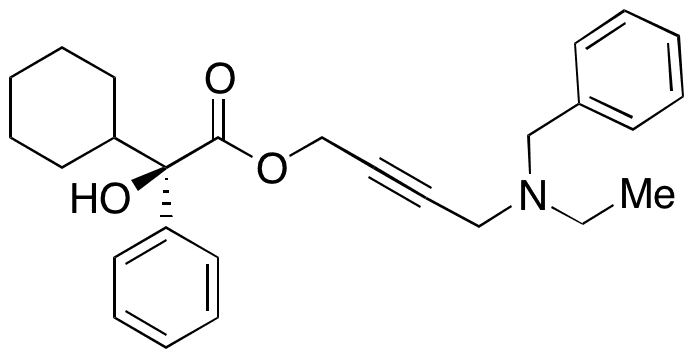 Benzyl Demethyl (R)-Oxybutynin - Chemical structure and product image