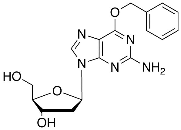 O6-Benzyl-2’-deoxyguanosine - Chemical structure and product image