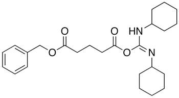 1-Benzyl-5-(dicyclohexylcarbodiimido)glutarate - Chemical structure and product image