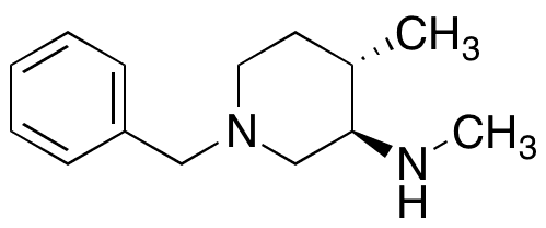 (3R,4S)-1-Benzyl-N,4-dimethylpiperidin-3-amine - Chemical structure and product image