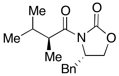 (S)-4-Benzyl-3-((S)-2,3-dimethylbutanoyl)oxazolidin-2-one - Chemical structure and product image