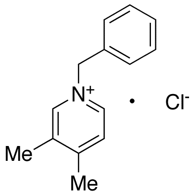 1-Benzyl-3,4-dimethyl-pyridinium Chloride - Chemical structure and product image