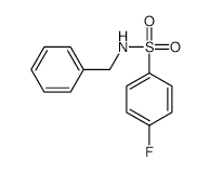 N-Benzyl-4-fluorobenzenesulfonamide - Chemical structure and product image