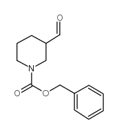 Benzyl 3-formylpiperidine-1-carboxylate - Chemical structure and product image