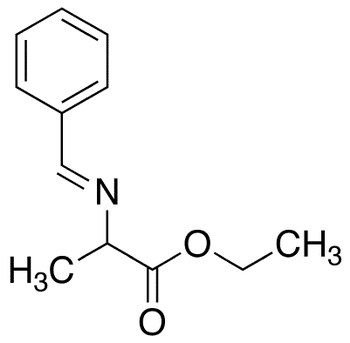 (+/-)-N-(Benzylidene)alanine Ethyl Ester - Chemical structure and product image