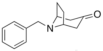 N-Benzyl Nortropinone - Chemical structure and product image