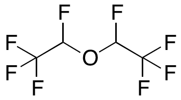 Bis-(1,2,2,2-tetrafluoroethyl) Ether, Mixture of Diastereomers - Chemical structure and product image