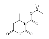 N-Boc-beta-alanine-beta-methyl-n-carboxyanhydride - Chemical structure and product image