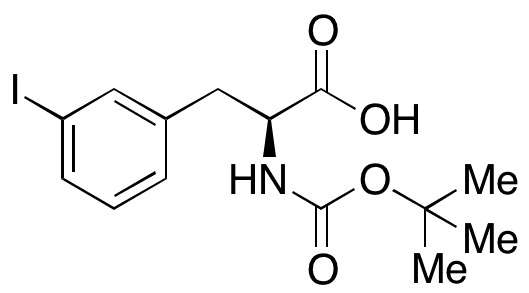 N-Boc-L-3-Iodophenylalanine - Chemical structure and product image