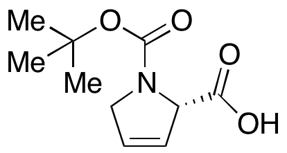 Boc-3,4-dehydro-L-proline - Chemical structure and product image