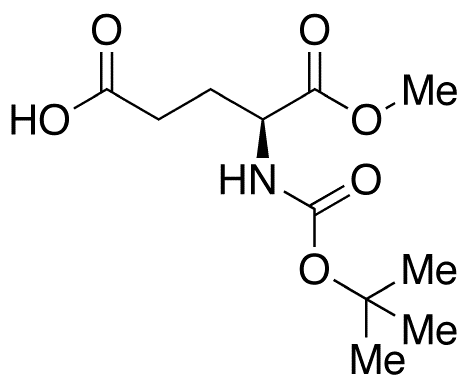 N-Boc-L-glutamic Acid alpha-Methyl Ester - Chemical structure and product image