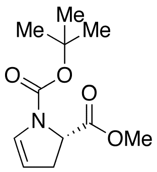 N-Boc-L-proline-4-ene Methyl Ester - Chemical structure and product image
